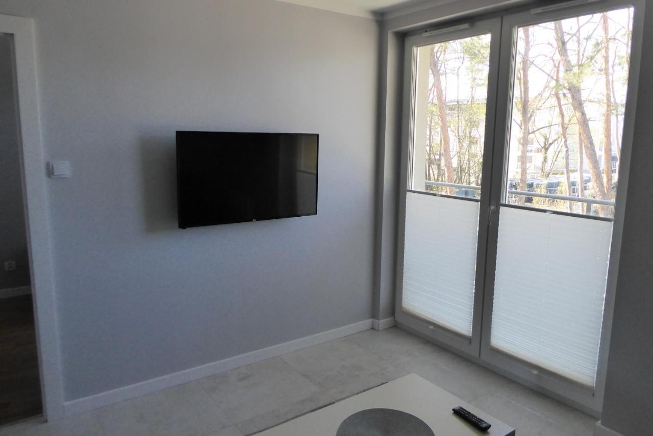 Ferienwohnung Dziwnowek Lesne Tarasy Blue Exterior foto