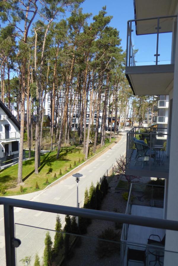 Ferienwohnung Dziwnowek Lesne Tarasy Blue Exterior foto
