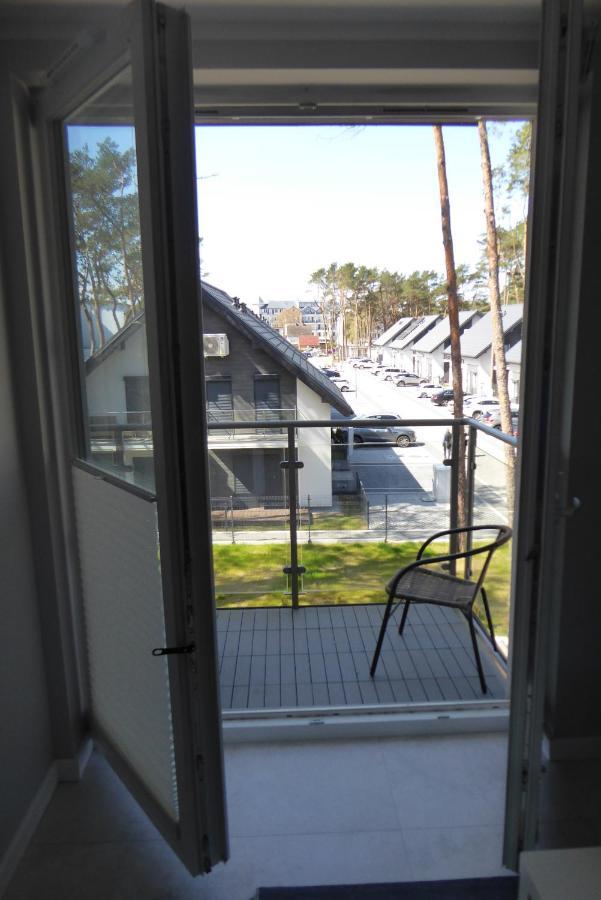 Ferienwohnung Dziwnowek Lesne Tarasy Blue Exterior foto